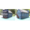 RslaserKits 3022 - 1880s Gem Hotel Or Zelda's B&B - N Scale Kit