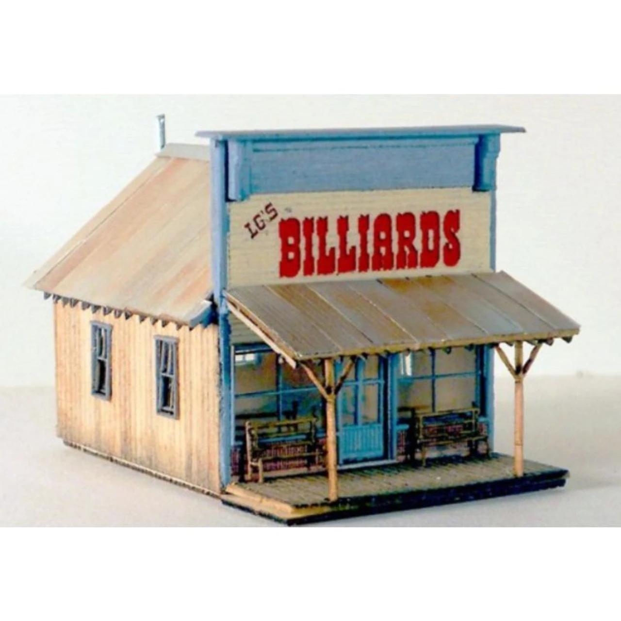 RslaserKits 3036 - Deadwood Gazette/LG’s Billiards - N Scale Kit 1 RslaserKits 3036 - Deadwood Gazette/LG’s Billiards - N Scale Kit