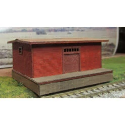 RslaserKits 3043 - Canadian Northern Standard Freight House - N Scale Kit