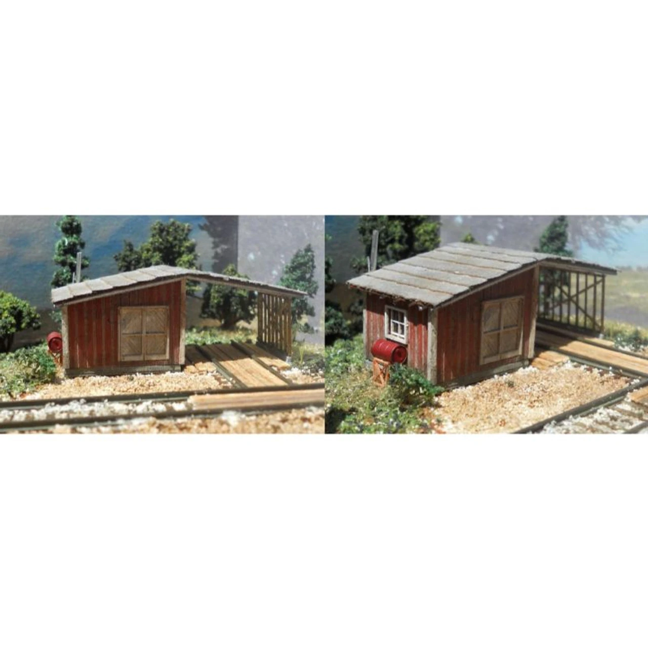 RslaserKits 3049 - Speeder Shed - N Scale Kit 1 RslaserKits 3049 - Speeder Shed - N Scale Kit