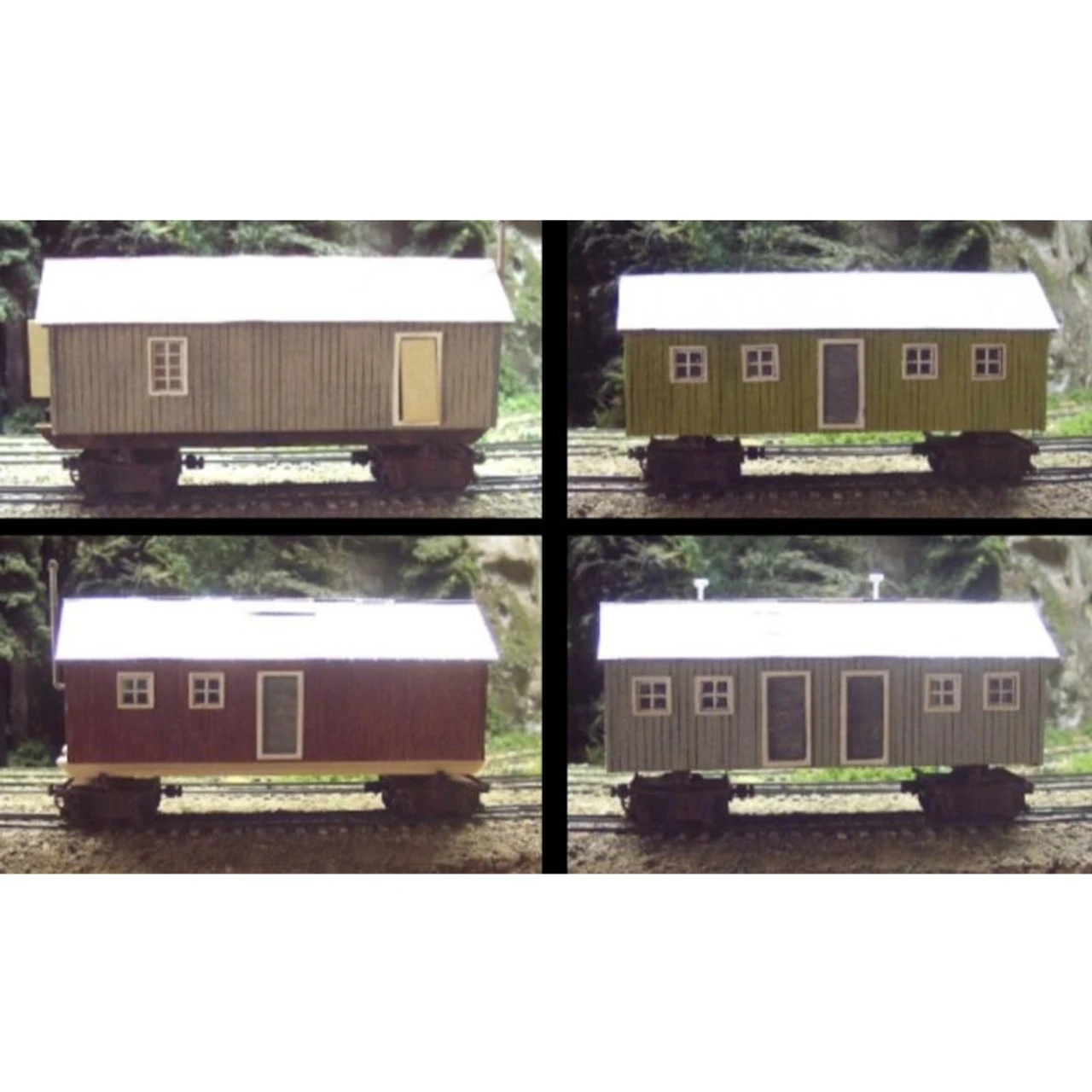 RslaserKits 3051 - Consolidated Timber Camp Shacks - N Scale Kit 1 RslaserKits 3051 - Consolidated Timber Camp Shacks - N Scale Kit