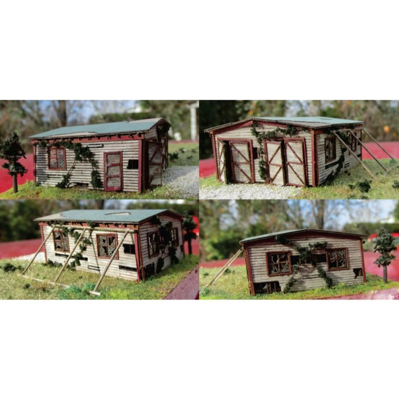 RslaserKits 3054 - Redneck Garage - N Scale Kit 1 RslaserKits 3054 - Redneck Garage - N Scale Kit