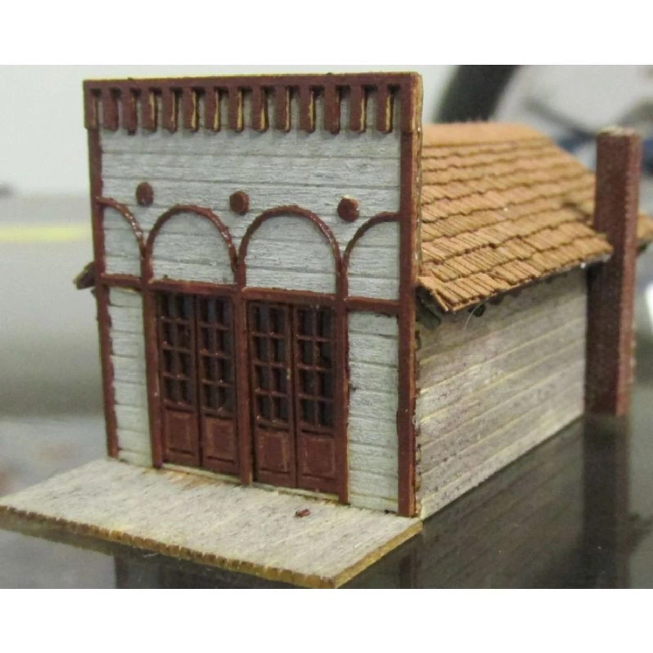 RslaserKits 3058 - Log Saloon - N Scale Kit 1 RslaserKits 3058 - Log Saloon - N Scale Kit