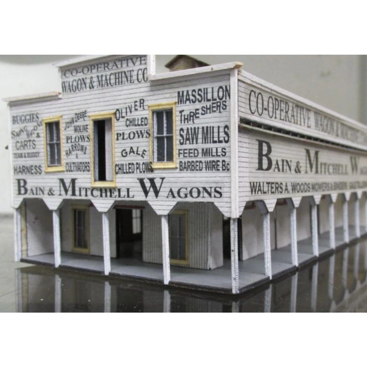 RslaserKits 3077 - Bain & Mitchell Wagon Co. - N Scale Kit 1 RslaserKits 3077 - Bain & Mitchell Wagon Co. - N Scale Kit