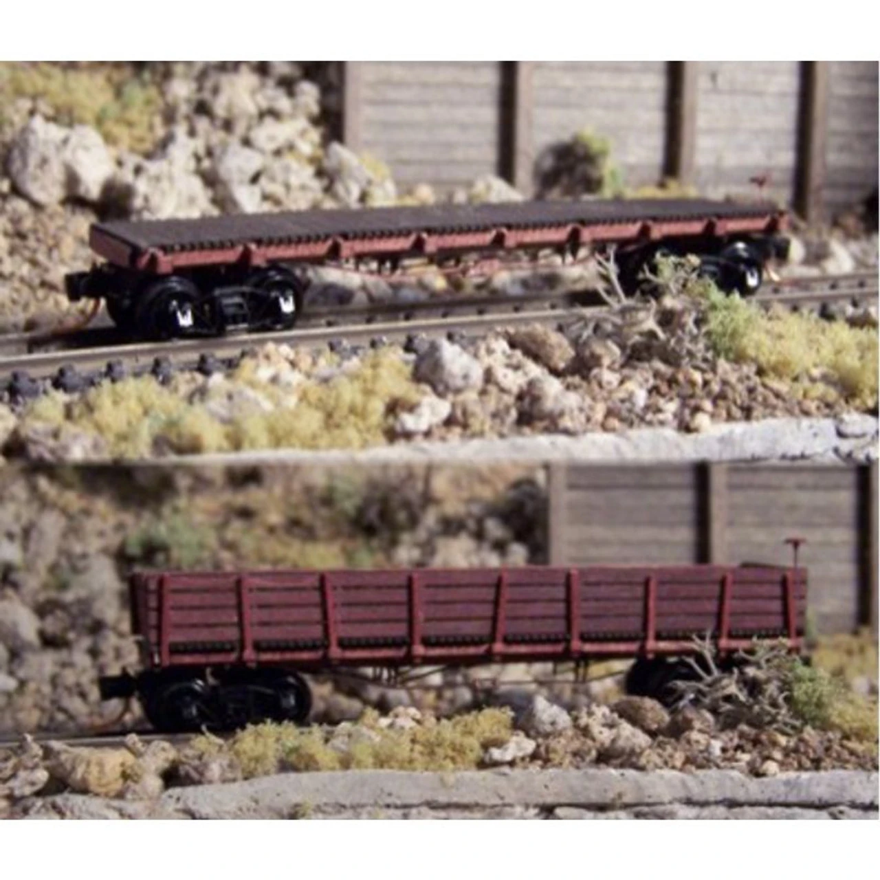 RslaserKits 3400 - 40' Flat/Gondola - N Scale Kit 1 RslaserKits 3400 - 40' Flat/Gondola - N Scale Kit