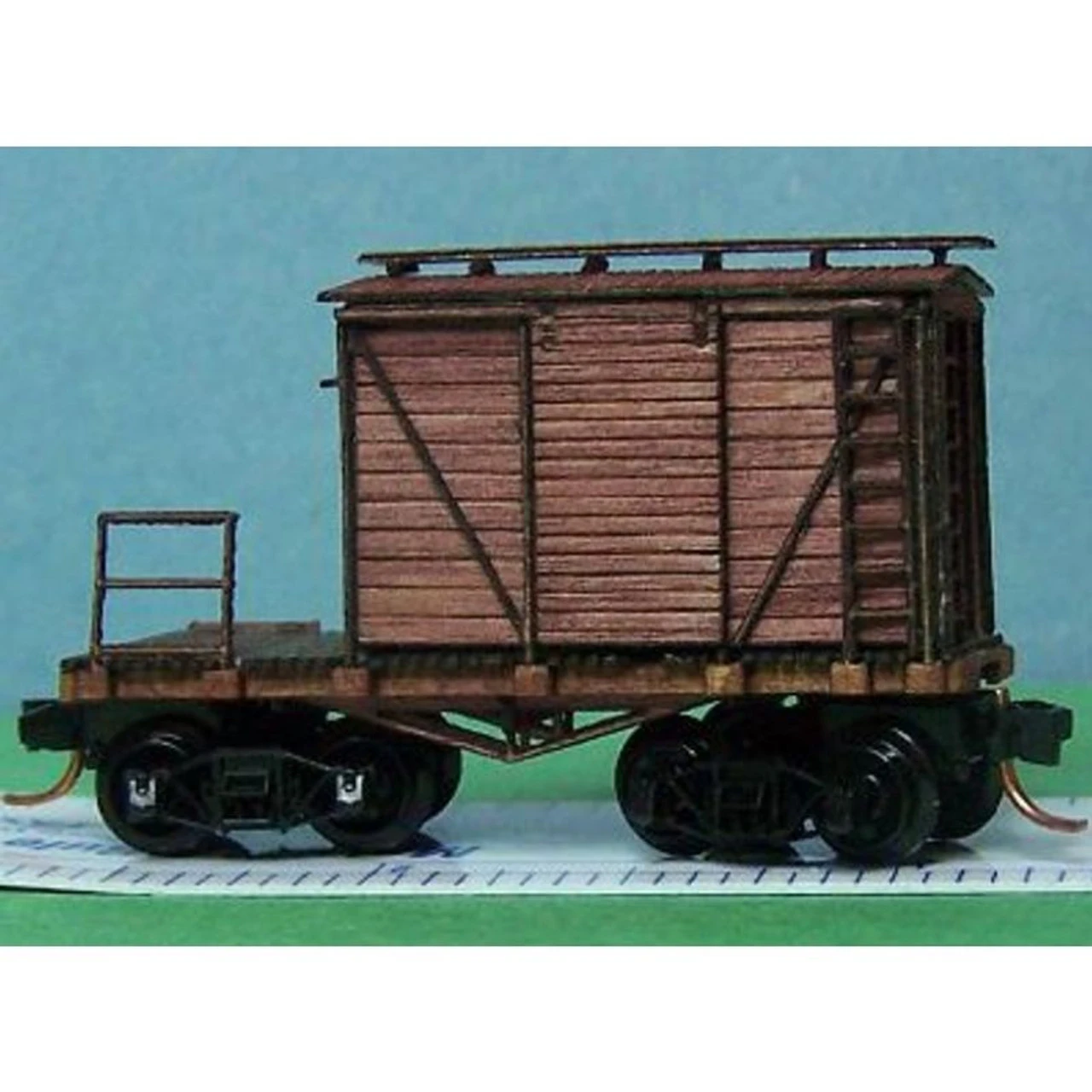 RslaserKits 3402 - 24' MOW/Logging Caboose - N Scale Kit 1 RslaserKits 3402 - 24' MOW/Logging Caboose - N Scale Kit