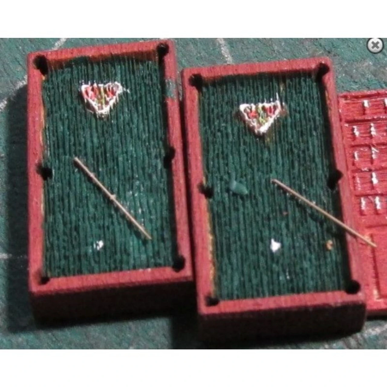 RslaserKits 3529 - Pool Tables - N Scale Kit 1 RslaserKits 3529 - Pool Tables - N Scale Kit