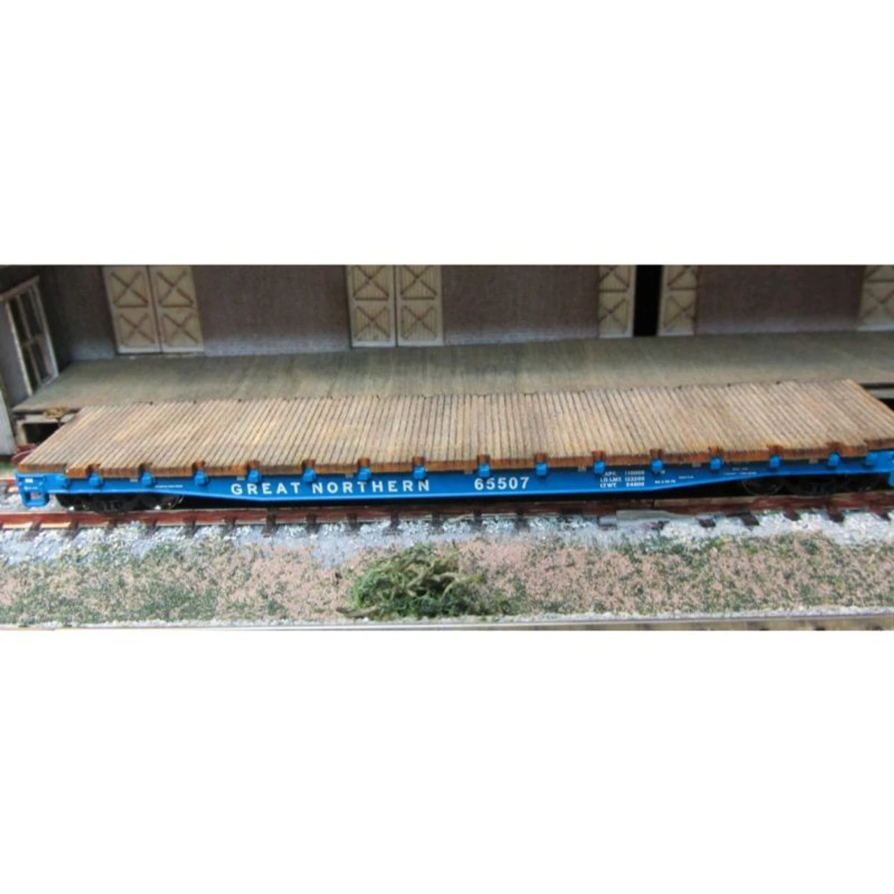 RslaserKits 3603 - Wheels Of Time 53-6 Ft Flat Car Deck - N Scale Kit 1 RslaserKits 3603 - Wheels Of Time 53-6 Ft Flat Car Deck - N Scale Kit