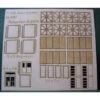 RslaserKits 3987 - Doors And Trim - N Scale Kit