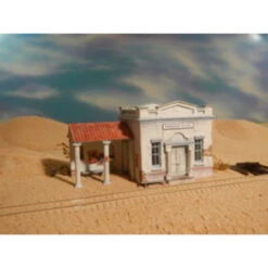 Showcase Miniatures 123 - The Tom Yorke Deport At Frijole Flats - N Scale Kit