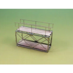 Showcase Miniatures 2021 - Steel Signal Bridge Span - HO Scale Kit