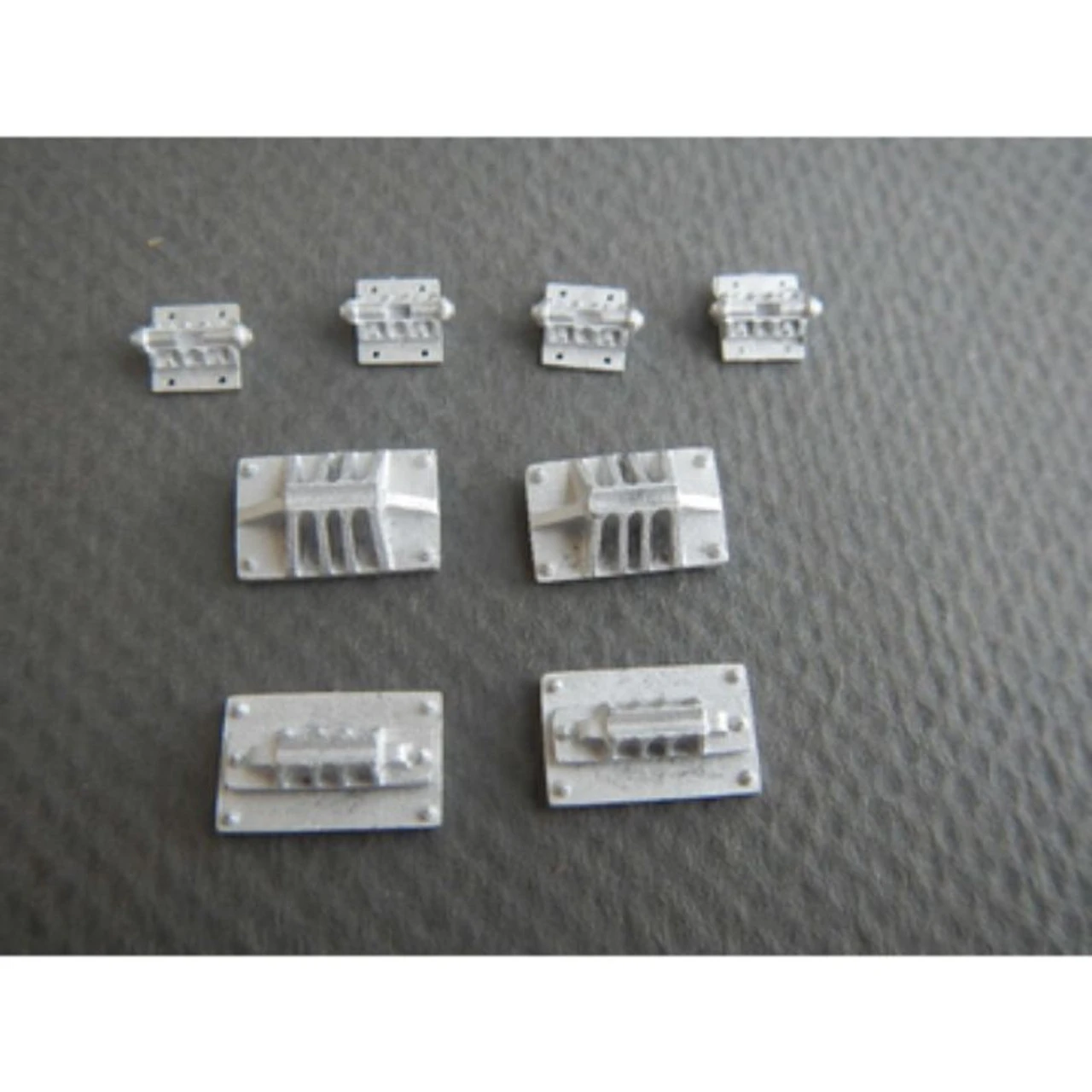 Showcase Miniatures 2185 - Slab And Pin Bridge Castings (8 Pieces) - HO Scale Kit 1 Showcase Miniatures 2185 - Slab And Pin Bridge Castings (8 Pieces) - HO Scale Kit