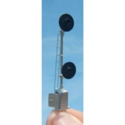 Showcase Miniatures 2303 - Short Cabinet Mount Searchlight Signal - HO Scale Kit