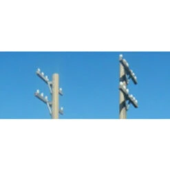 Showcase Miniatures 2313 - Individual Power Pole Cross Arms - HO Scale Kit