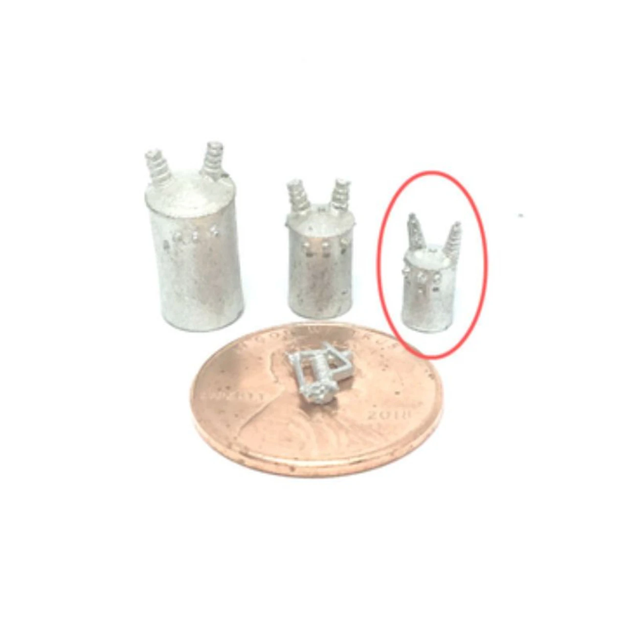 Showcase Miniatures 2314 - Small Power Transformers - HO Scale Kit 1 Showcase Miniatures 2314 - Small Power Transformers - HO Scale Kit