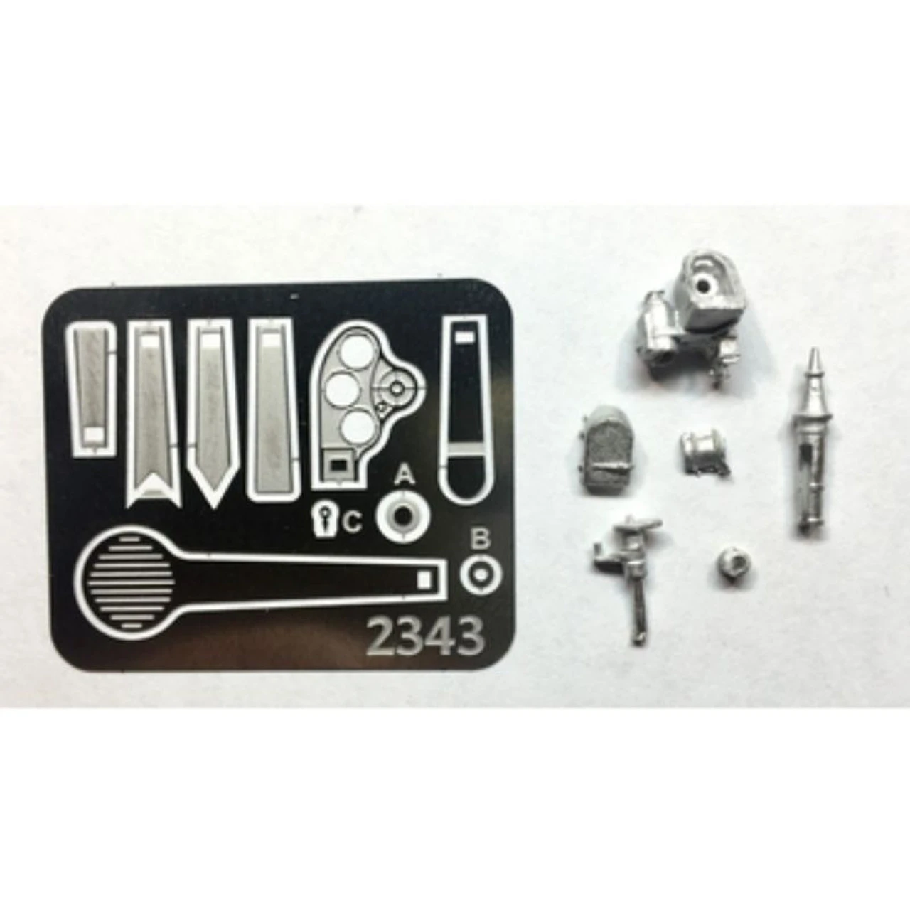 Showcase Miniatures 2343 - Photo Etch Right Hand Semaphore Head Set #1 - HO Scale Kit 1 Showcase Miniatures 2343 - Photo Etch Right Hand Semaphore Head Set #1 - HO Scale Kit