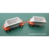 Showcase Miniatures 24 - Double Aggregate Hoppers - N Scale Kit