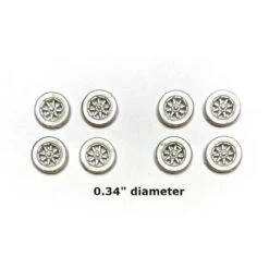 Showcase Miniatures 3015 - Spoked Wheels - HO Scale Kit
