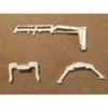 Showcase Miniatures 51 - Material Handling Crane Parts - N Scale Kit