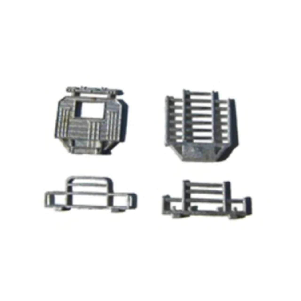 Showcase Miniatures 63 - Grilles And Headache Racks - N Scale Kit 1 Showcase Miniatures 63 - Grilles And Headache Racks - N Scale Kit