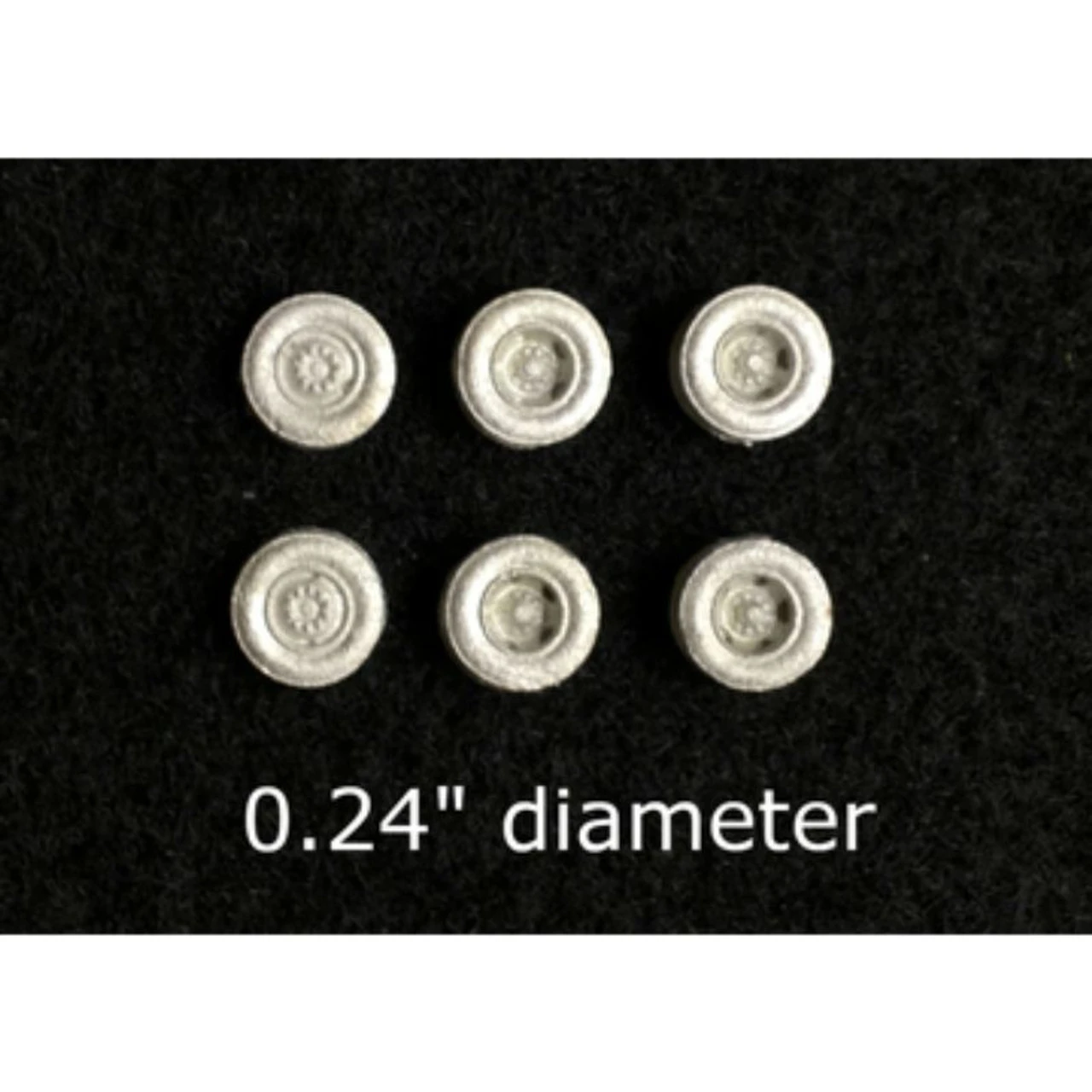 Showcase Miniatures W24003 - Medium Duty Steel Wheels - N Scale Kit 1 Showcase Miniatures W24003 - Medium Duty Steel Wheels - N Scale Kit