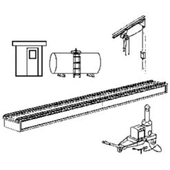 Stewart Products 1211 - Yard Diesel Maint Fclty - N Scale Kit