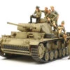 Tamiya 32405 - German Panzer III AUSF.L W/ Rommel And Dak Tank Crew Germany - 1:35 Scale Kit
