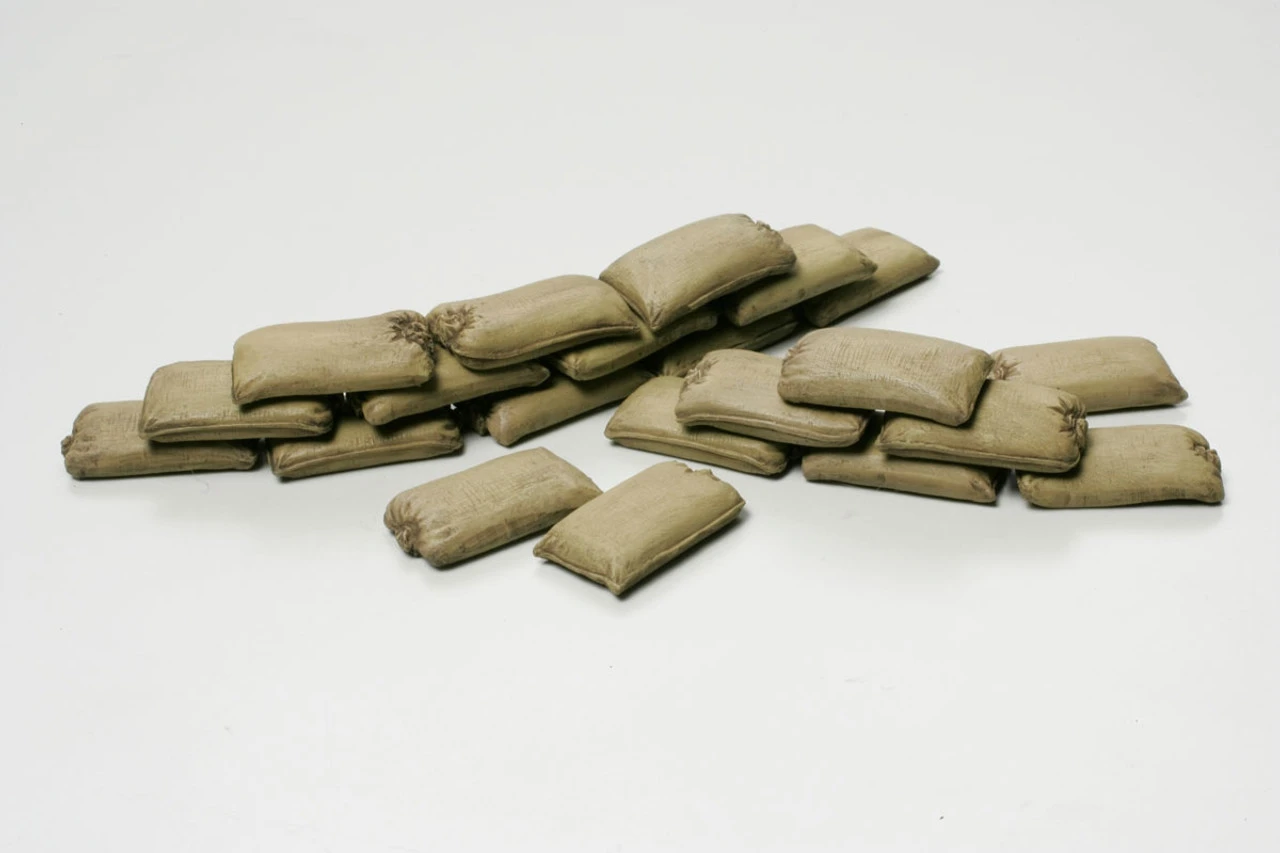 Tamiya 32508 - Brick Wall / Sand Bag / Barricade - 1:48 Scale Kit 1 Tamiya 32508 - Brick Wall / Sand Bag / Barricade - 1:48 Scale Kit