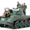 Tamiya 32546 - Crusader MK III AA Tank W/ 4 Figures Great Britain - 1:48 Scale Kit