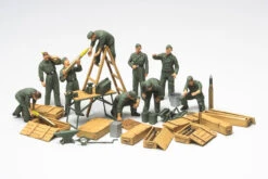 Tamiya 32547 - Tank Crew Field Maintenance Germany - 1:48 Scale Kit