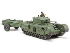 Tamiya 32594 - British Tank Churchill MK VII - Crocodile Great Britain - 1:48 Scale Kit