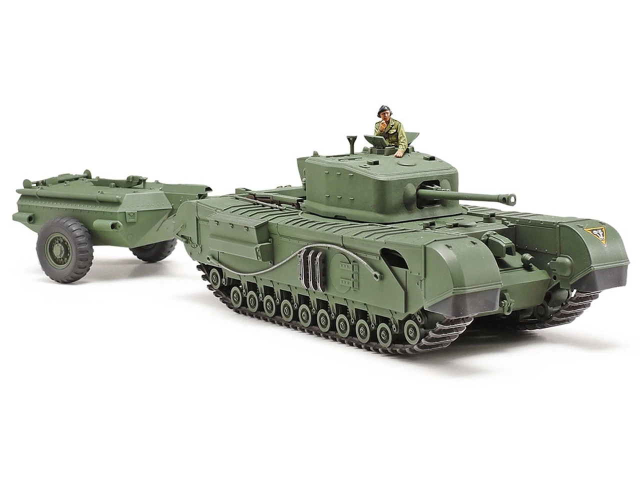 Tamiya 32594 - British Tank Churchill MK VII - Crocodile Great Britain - 1:48 Scale Kit 1 Tamiya 32594 - British Tank Churchill MK VII - Crocodile Great Britain - 1:48 Scale Kit
