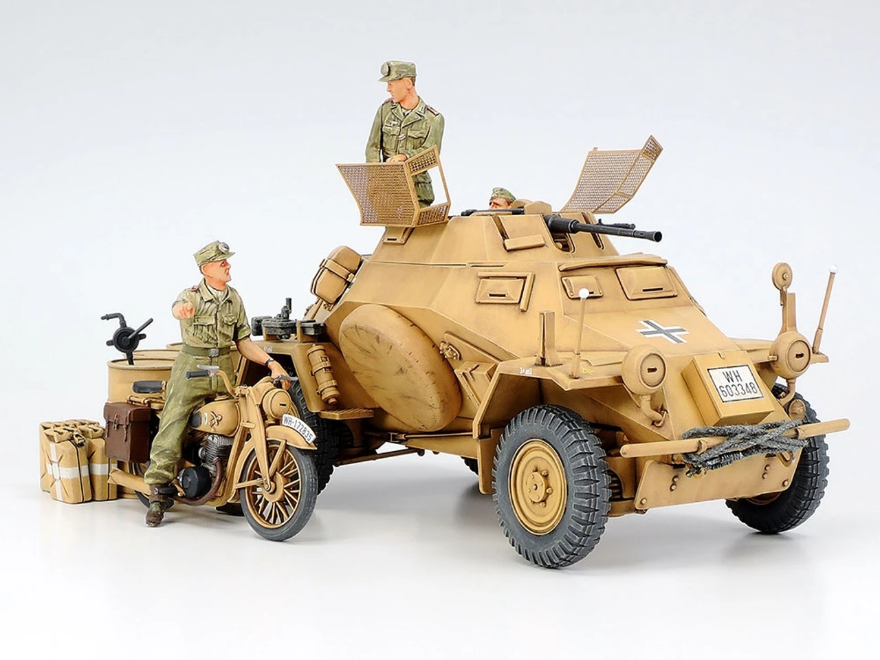 Tamiya 35286 - Sd.Kfz.222 North Africa Germany - 1:35 Scale Kit 1 Tamiya 35286 - Sd.Kfz.222 North Africa Germany - 1:35 Scale Kit