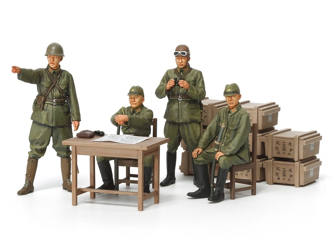 Tamiya 35341 - IJA Officers Japan - 1:35 Scale Kit 1 Tamiya 35341 - IJA Officers Japan - 1:35 Scale Kit
