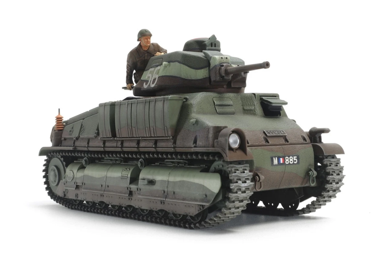 Tamiya 35344 - French Medium Tank SOMUA S35 France - 1:35 Scale Kit 1 Tamiya 35344 - French Medium Tank SOMUA S35 France - 1:35 Scale Kit