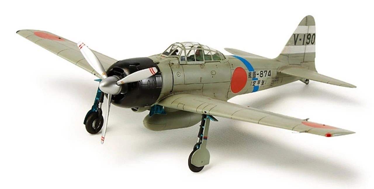 Tamiya 60784 - Mitsubishi A6M3 (Hamp) Japan - 1:72 Scale Kit 1 Tamiya 60784 - Mitsubishi A6M3 (Hamp) Japan - 1:72 Scale Kit