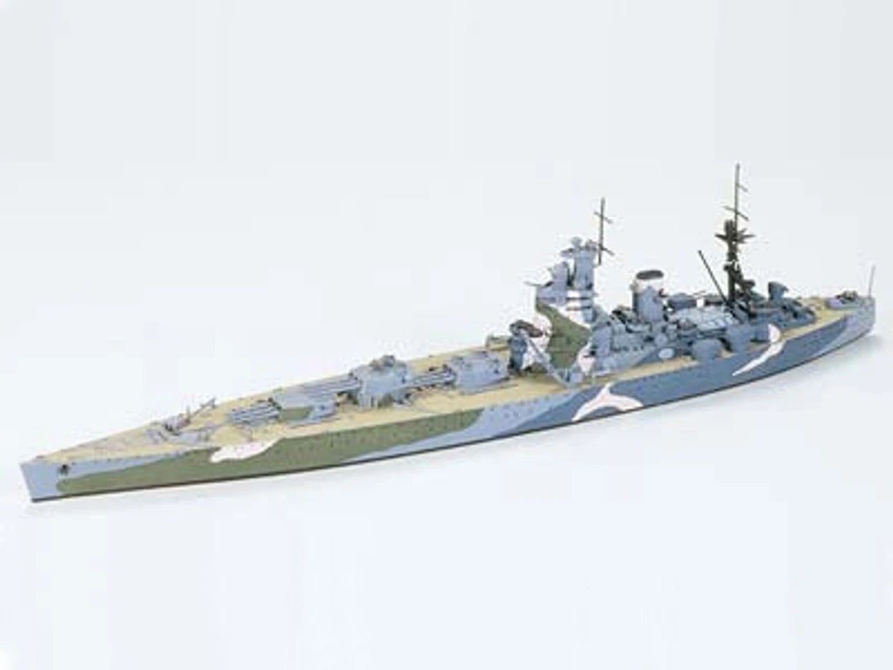 Tamiya 77504 - British Nelson Battleship Kit Great Britain - 1:700 Scale Kit 1 Tamiya 77504 - British Nelson Battleship Kit Great Britain - 1:700 Scale Kit