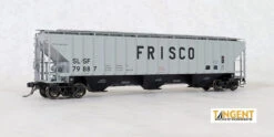Tangent Scale Models 20062-09 - Pullman Standard 4750 "Delivery Gray 6-1977" St Louis - San Francisco (SLSF) 79972 - HO Scale