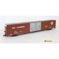 Tangent Scale Models 25025-02 - Greenville 86' Double Plug Door Box Car Erie Lackawanna (EL) 92010 - HO Scale