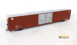Tangent Scale Models 25044-04 - Greenville 86′ Double Plug Door Box Car Atchison, Topeka And Santa Fe (ATSF) 36574 - HO Scale