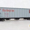 Tangent Scale Models 28011-02 - CB&Q "Delivery Gray 1-1965" GATC 4500 Covered Hopper Chicago, Burlington & Quincy (CB&Q) 85999 - HO Scale
