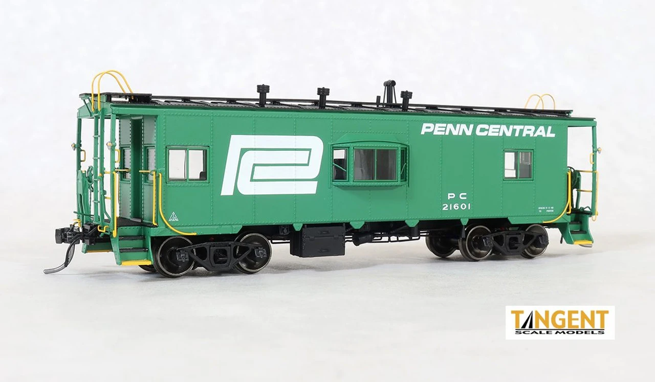 Tangent Scale Models 60124-03 - DSI/SLCC Bay Window Caboose Penn Central (PC) 21607 - HO Scale 1 Tangent Scale Models 60124-03 - DSI/SLCC Bay Window Caboose Penn Central (PC) 21607 - HO Scale