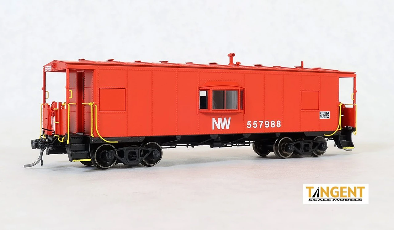 Tangent Scale Models 60130-01 - DSI/SLCC Bay Window Caboose Norfolk & Western (NW) 557981 - HO Scale 1 Tangent Scale Models 60130-01 - DSI/SLCC Bay Window Caboose Norfolk & Western (NW) 557981 - HO Scale