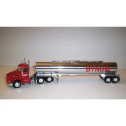 Trucks N Stuff TNS047 - Peterbilt 579 Day-Cab Tractor With Chemical Tank Trailer - Assembled - HO Scale