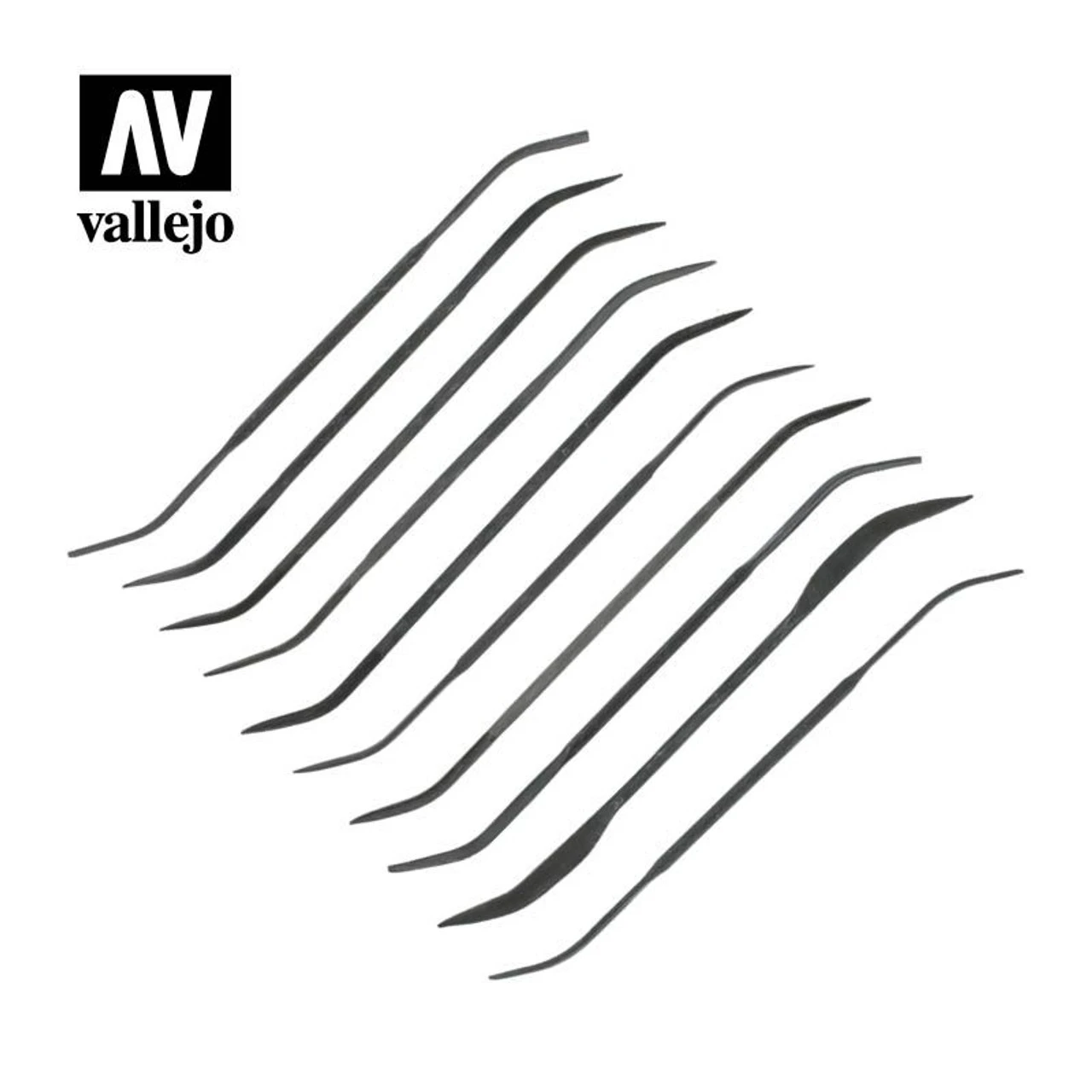 Vallejo T03003 - Curved File Set (x10) - Multi Scale 1 Vallejo T03003 - Curved File Set (x10) - Multi Scale