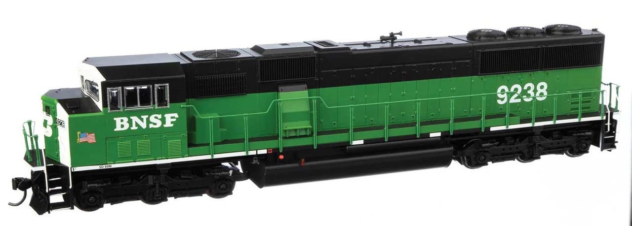 Walthers Mainline 910-10316 - EMD SD60M "TRICLOPS" BNSF 9238 - HO Scale 1 Walthers Mainline 910-10316 - EMD SD60M "TRICLOPS" BNSF 9238 - HO Scale