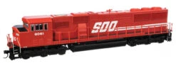 Walthers Mainline 910-10322 - EMD SD60M "TRICLOPS" Soo Line (SOO) 6061 - HO Scale