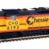Walthers Mainline 910-10481 - EMD GP9 Chessie (C&O) 6193 - HO Scale