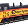 Walthers Mainline 910-10664 - EMD SW7 Chessie (C&O) 5221 - HO Scale