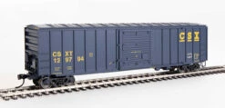 Walthers Mainline 910-1857 - 50' ACF Exterior Post Boxcar CSX (CSXT) 129794 - HO Scale